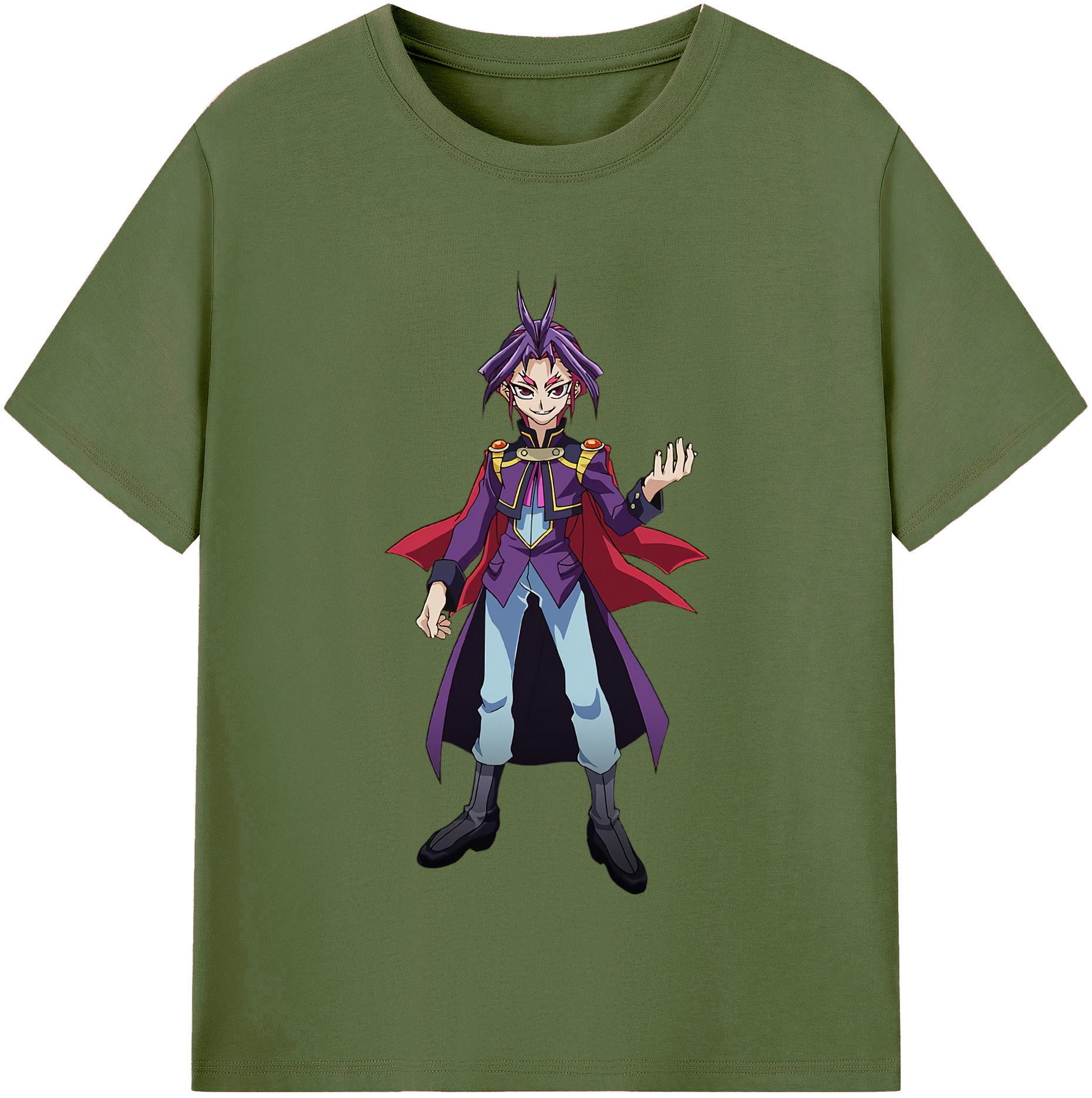 （画像用） 遊☆戯☆王 Yu-Gi-Oh! 綿100％半袖Tシャツ（フロントプリント）